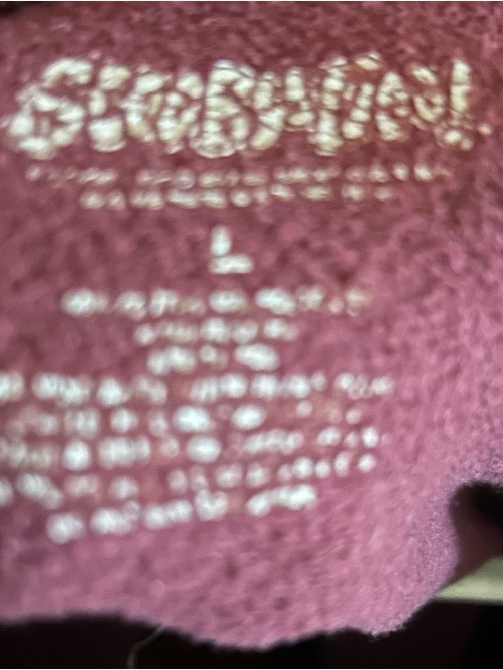 Scooby-Doo Graphic Crewneck Sweatshirt - Maroon. Size Large - Picture 5 of 8